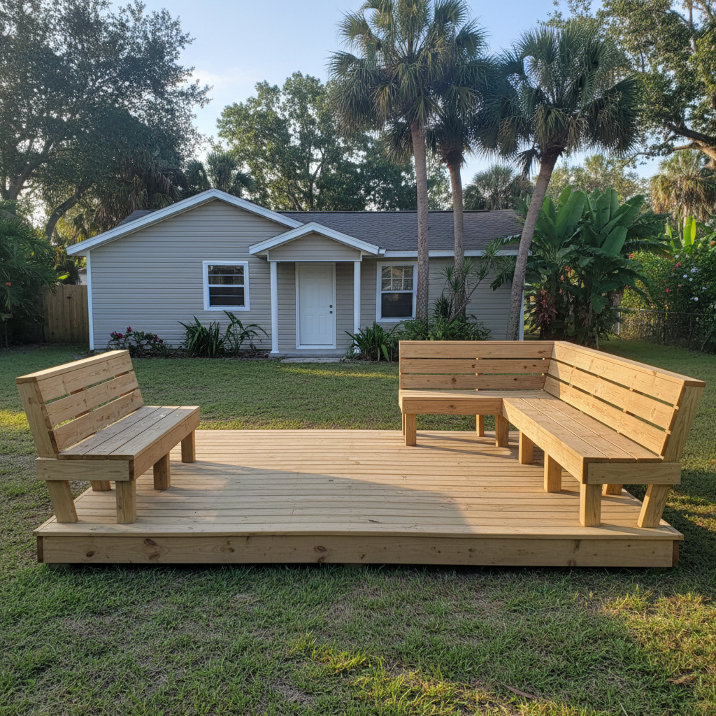 Deck Repair completed by Signature Deck Inc in Port Charlotte, FL