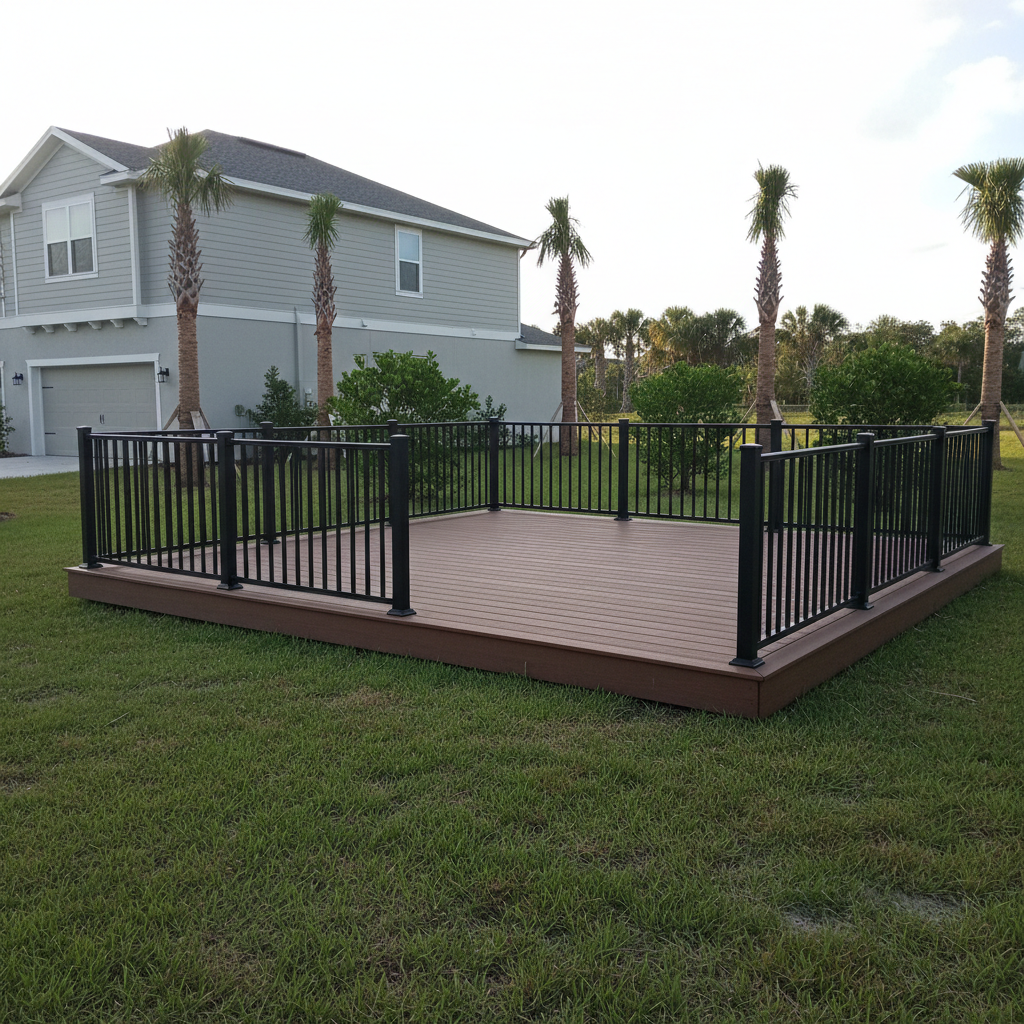 Deck Staining & Sealing completed by Signature Deck Inc in Port Charlotte, FL